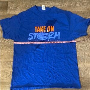 Delta Florida Gators Graphic NCAA Orange & Blue Graphic Tee XL FLORIDA The Swamp